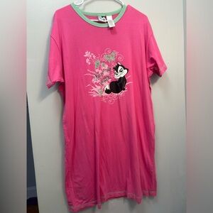 Pink Panda Graphic Women's Sleep Tee